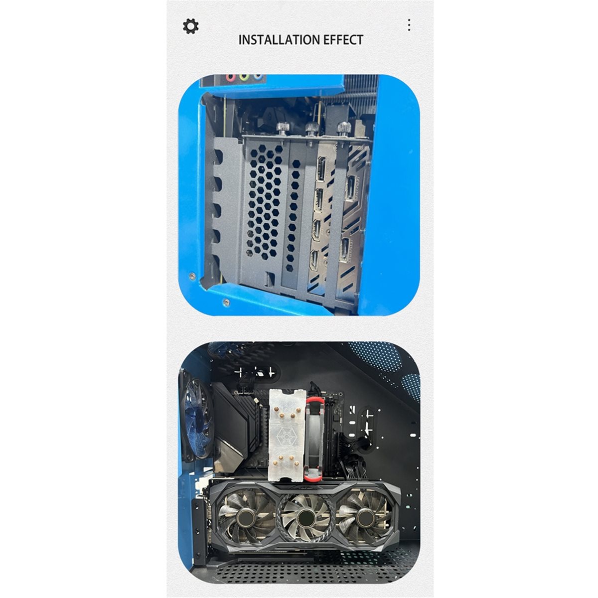 Pcie 5.0 Gpu Riser Cable - PCIE 5.0 16X GPU-Grafikkartenhalterung PCI-E Riser-Kabel