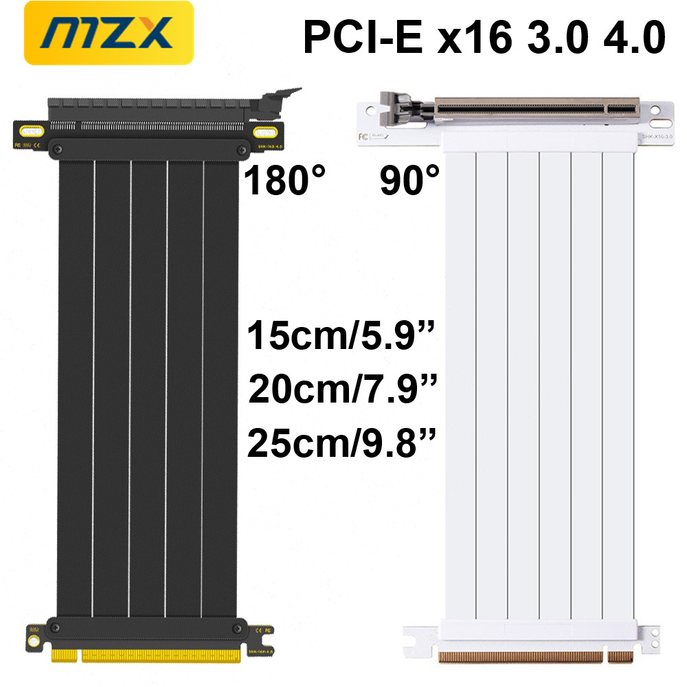Itx Gpu Riser Pcie 4.0 16X - MZX PCIE 4,0 3.0 16x Riser-Kabel