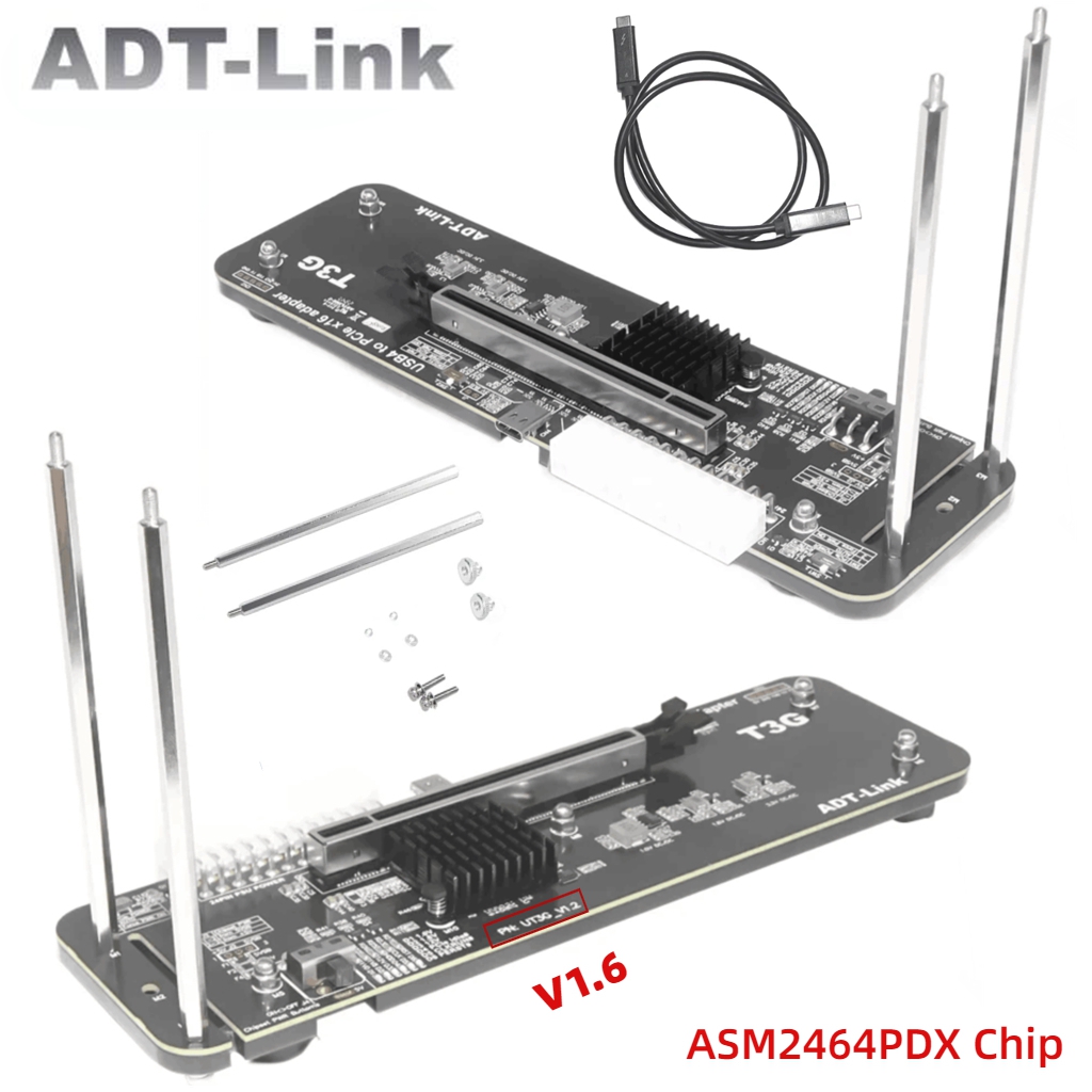 Gpu External Dock Egpu Thunderbolt 4 - ADT UT3G für NUC ITX STX