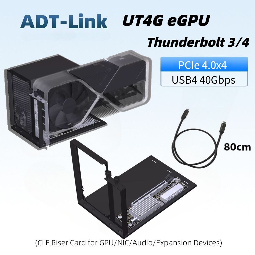 Gpu External Dock Egpu Thunderbolt 4 - UT4G Externe Grafikkarten-Dockingstation für Thunderbolt 3/4