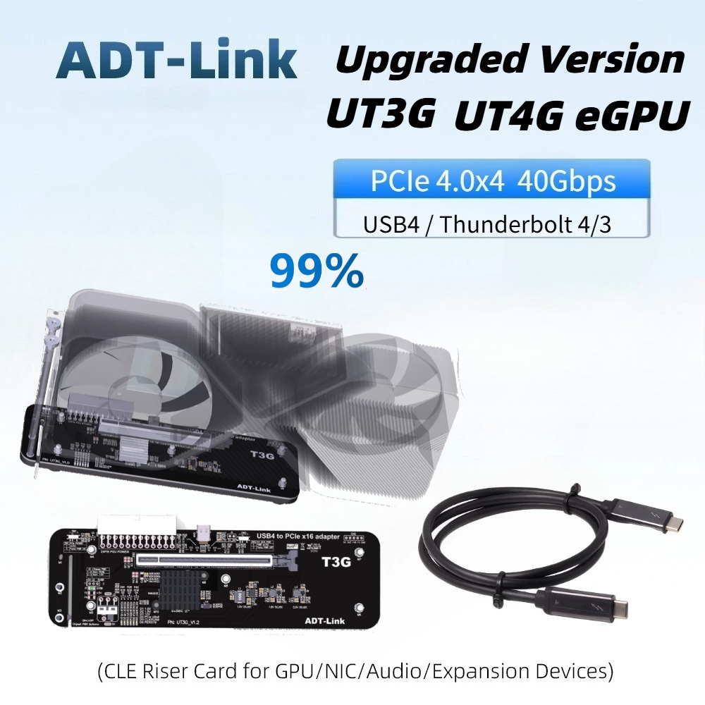 Gpu External Dock Egpu Thunderbolt 4 - Verbesserte UT4G UT3G EGPU Thunderbolt 4/3