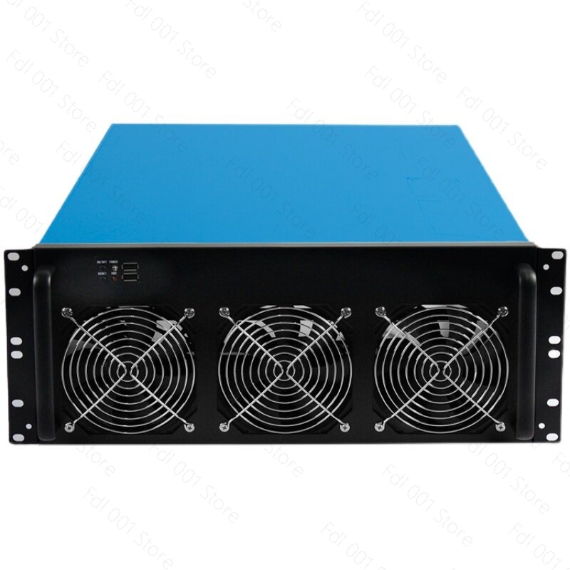 Server Gpu Chassis 4U - 4U Multi-Grafikkarten-Gehäuse 6/8 Grafikkarten Multi-GPU-Gehäuse IDC-Computerraum
