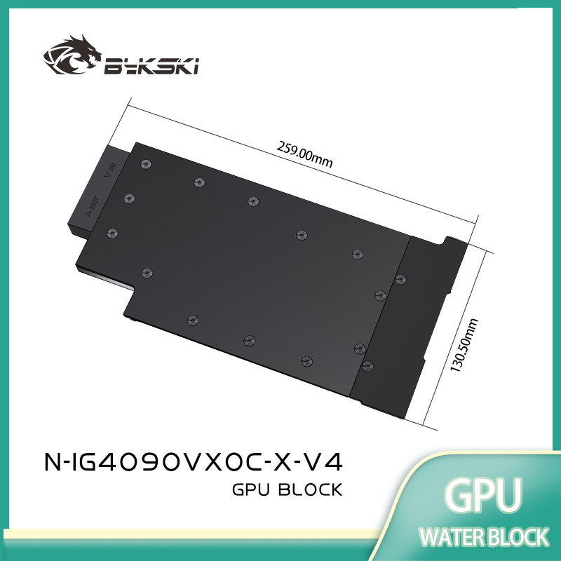 Rtx 4090 Water Block - Bykski GPU-Block für Colorful IGame RTX