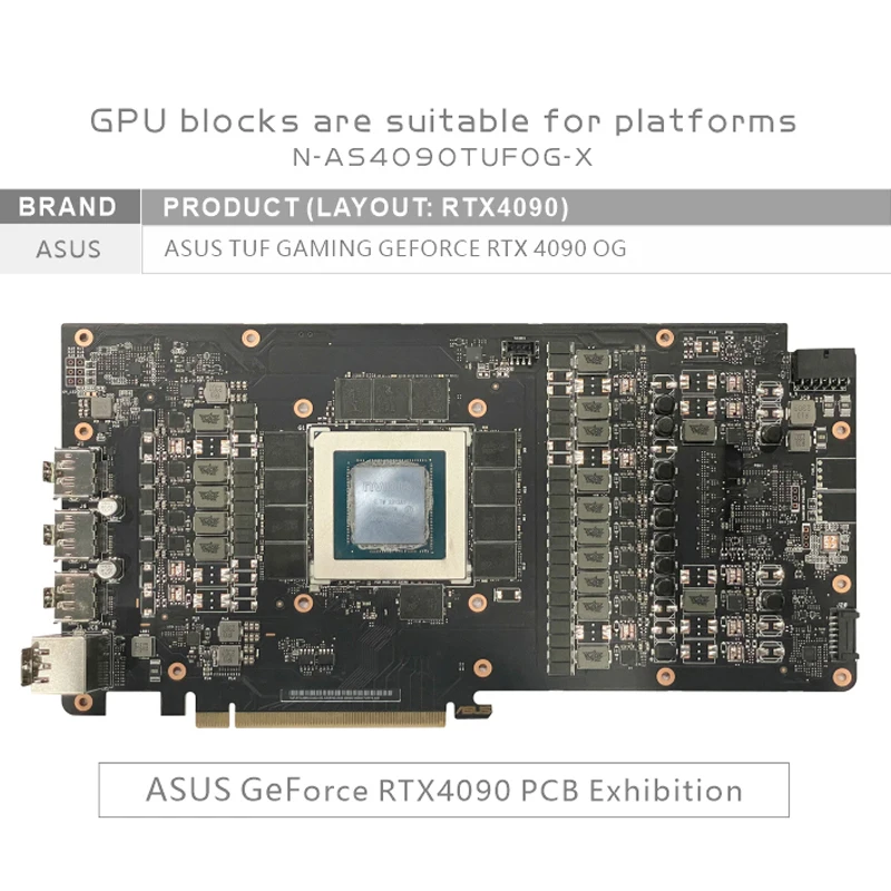 Bykski GPU-Block, Verwendung f – Rtx 4090 Water Block Bewertung und Preis