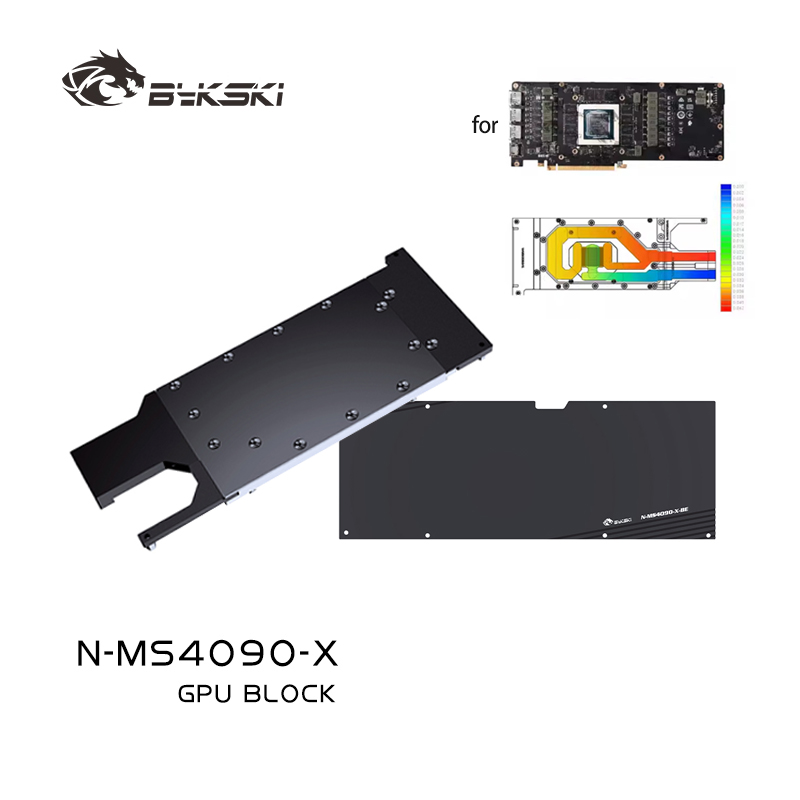 Bykski GPU-Block für MSI RTX 4 – Rtx 4090 Water Block Bewertung und Preis