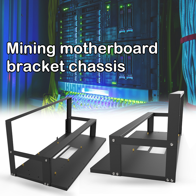 Bergbau Fall Rack Motherboard  – Gpu Mining Rig Frame 8 Gpu Bewertung und Preis