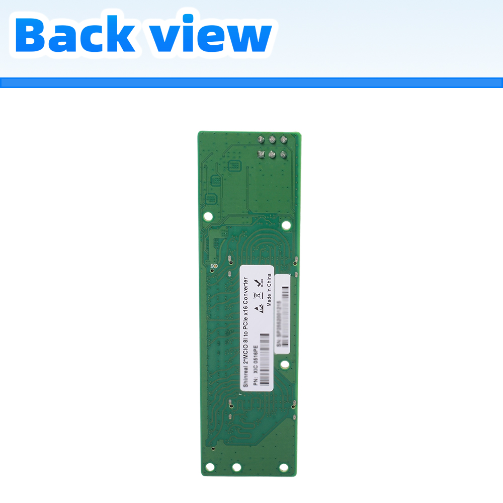 Speedier 2 x MCIO 8i zu PCIe 1 – Pcie 5.0 Gpu Riser Cable Bewertung und Preis