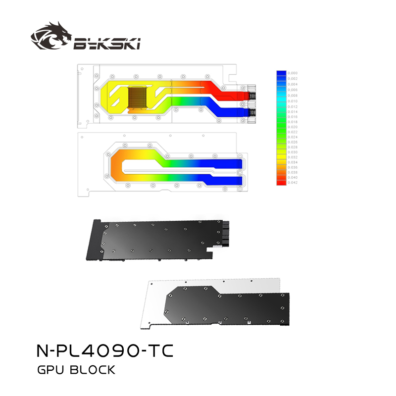 Bykski N-PL4090-TC GPU Active  – Rtx 4090 Water Block Bewertung und Preis