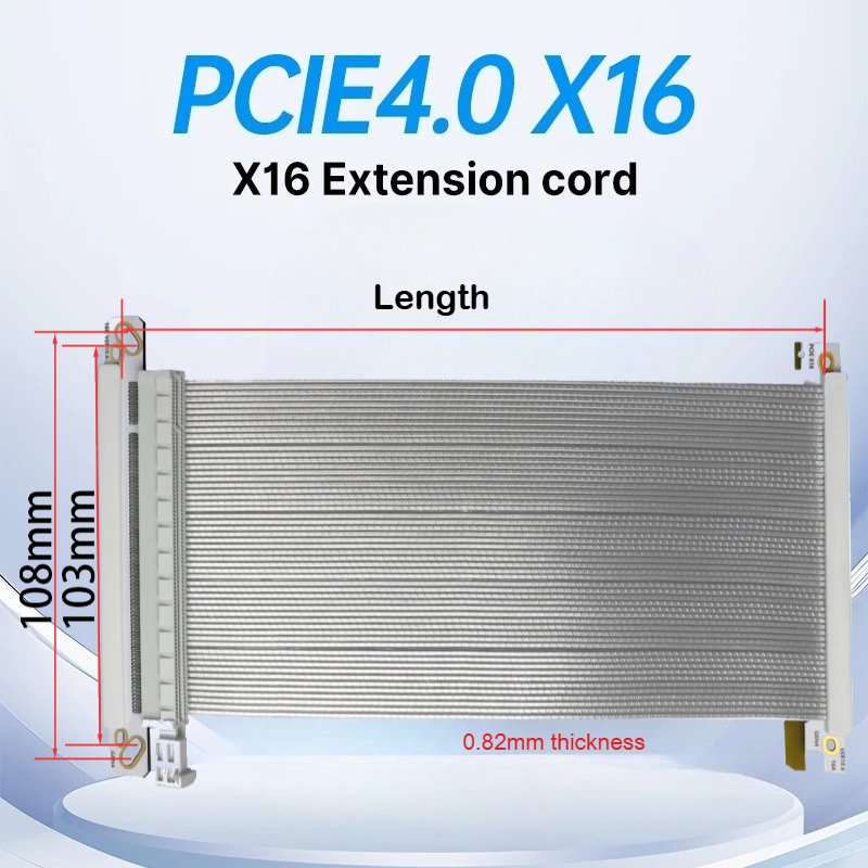 ADT-Link PCI-E x16 4.0 Riser-K – Itx Gpu Riser Pcie 4.0 16X Bewertung und Preis