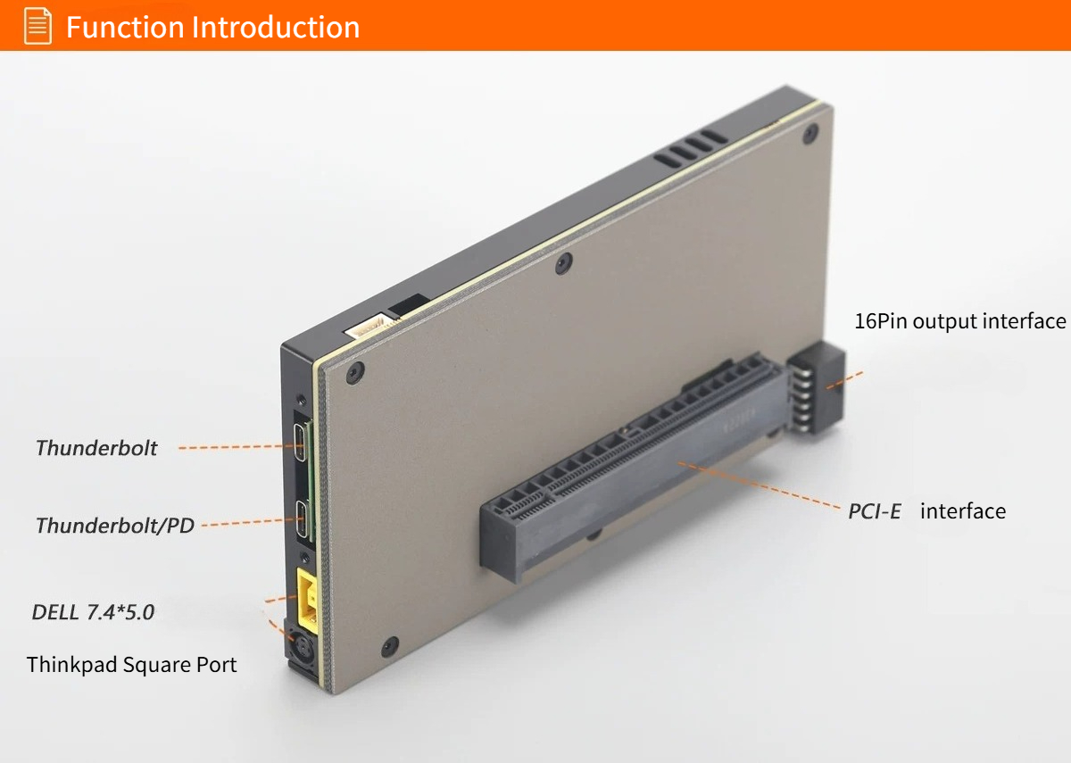TH5P4GaN Laptop Thunderbolt 5/ – Gpu External Dock Egpu Thunderbolt 4 Bewertung und Preis