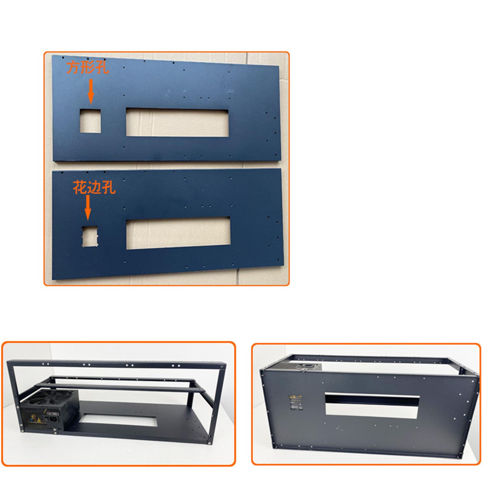 Open-Frame-Grafikkartenhalter  – Gpu Mining Rig Frame 8 Gpu Bewertung und Preis