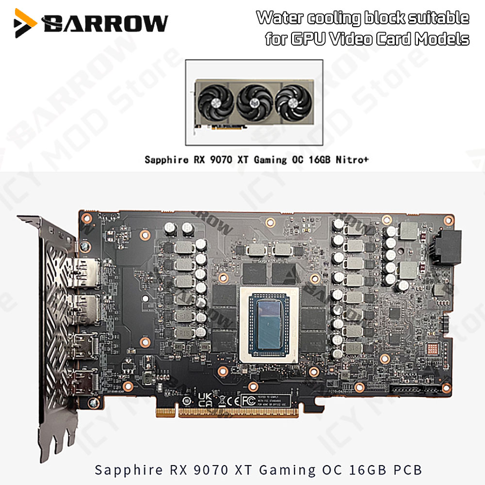 Barrow Grafikkarte Wasserkühlb – Rx 9070 16Gb Bewertung und Preis