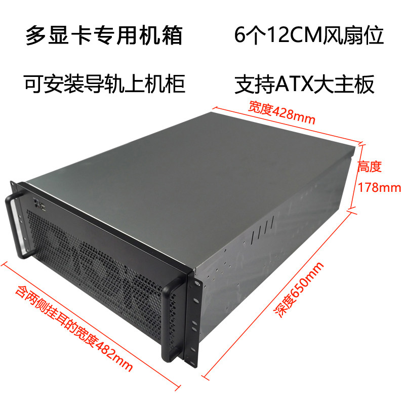 4U Multi-Grafikkarte-Gehäuse 6 – Server Gpu Chassis 4U Bewertung und Preis