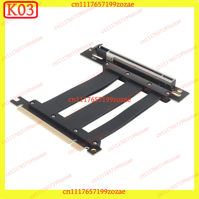 K03 PCIe 5.0 X16 90-Grad-Steck – Pcie 5.0 Gpu Riser Cable Bewertung und Preis