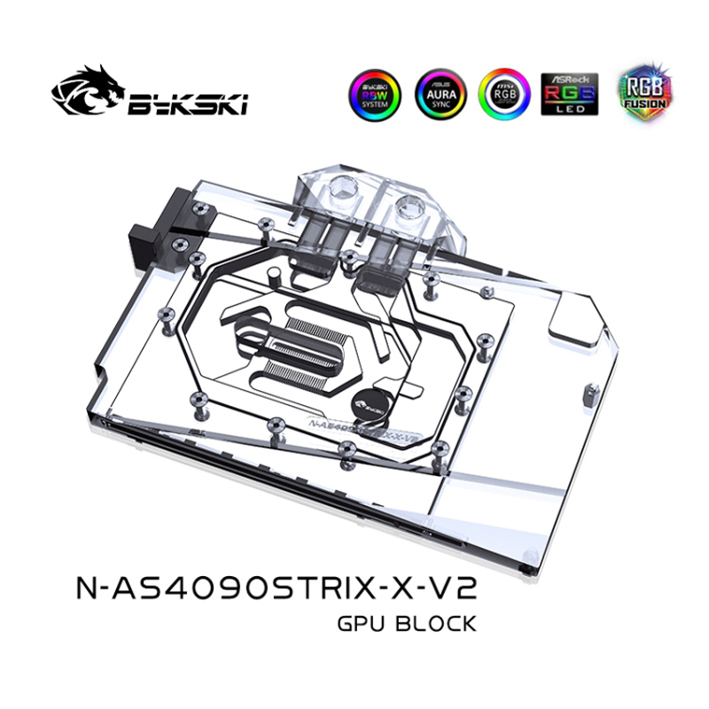 Bykski N-AS4090STRIX-X-V2 /GPU – Rtx 4090 Water Block Bewertung und Preis