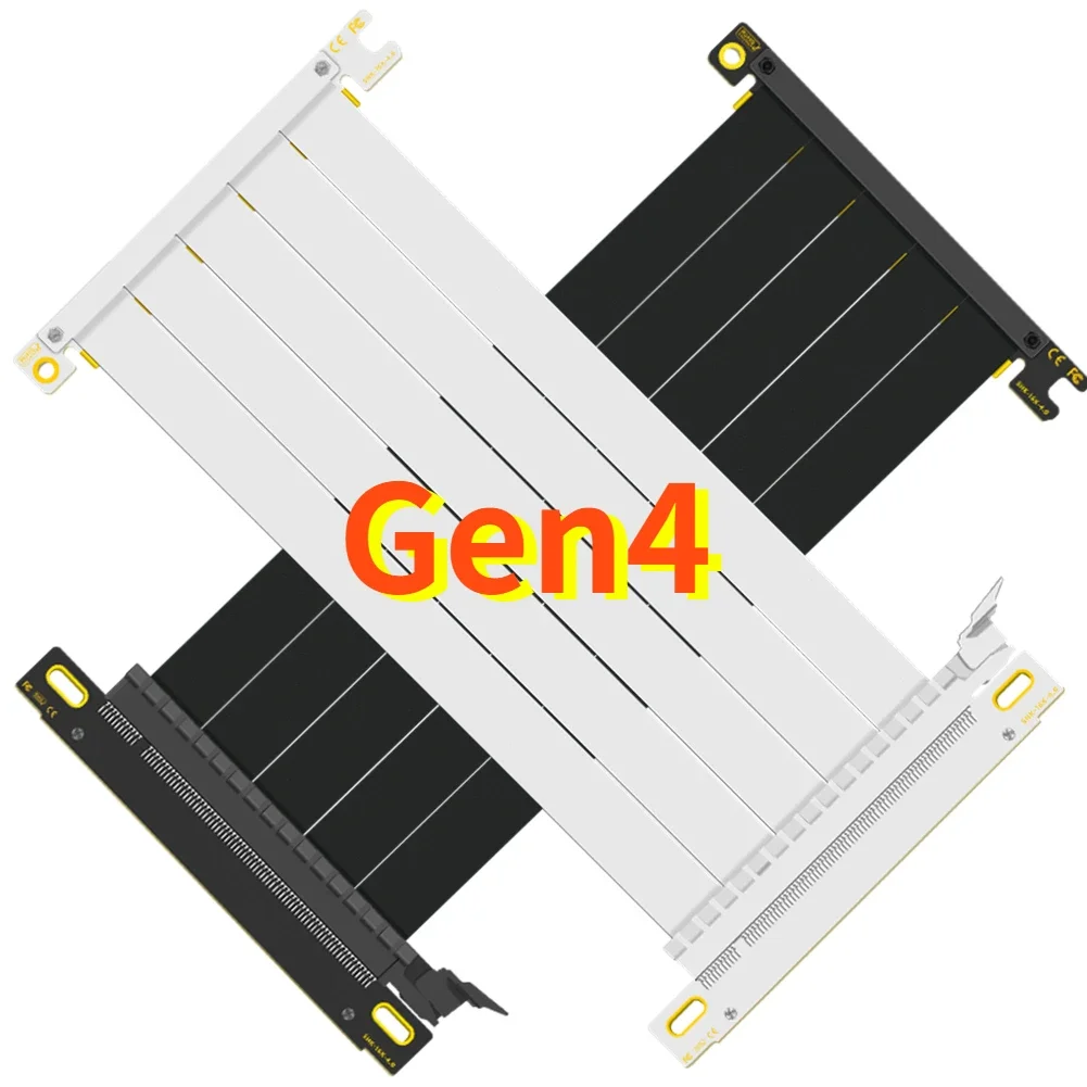 Schwarz Weiß Doppel Reverse Gr – Itx Gpu Riser Pcie 4.0 16X Bewertung und Preis