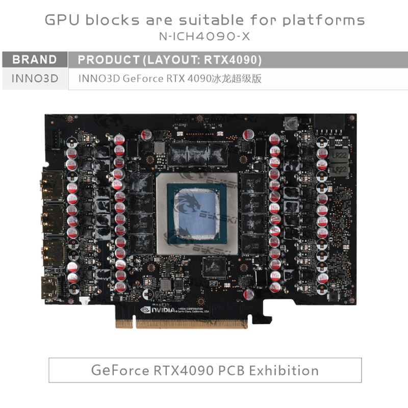 Bykski N-ICH4090-X GPU-Wasserb – Rtx 4090 Water Block Bewertung und Preis