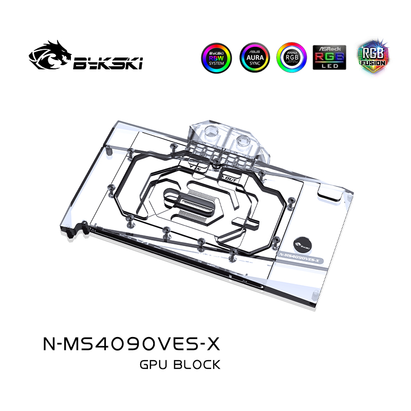 Bykski N-MS4090VES-X GPU-Block – Rtx 4090 Water Block Bewertung und Preis