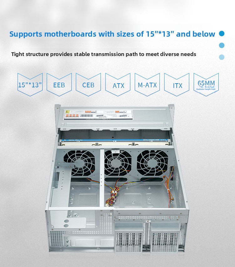 8-Disk 4U Rack-Typ Multi-Disk- – Server Gpu Chassis 4U Bewertung und Preis