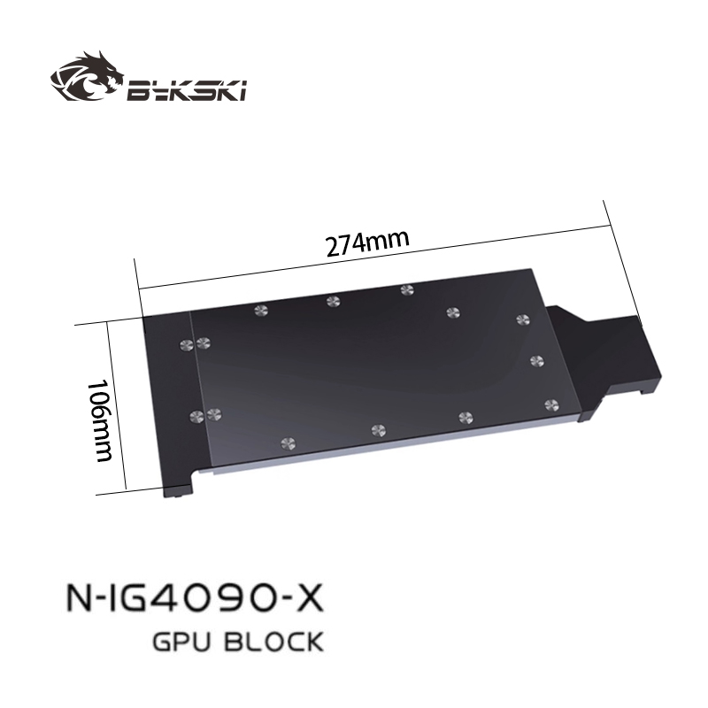 Bykski GPU-Wasserblock für Col – Rtx 4090 Water Block Bewertung und Preis